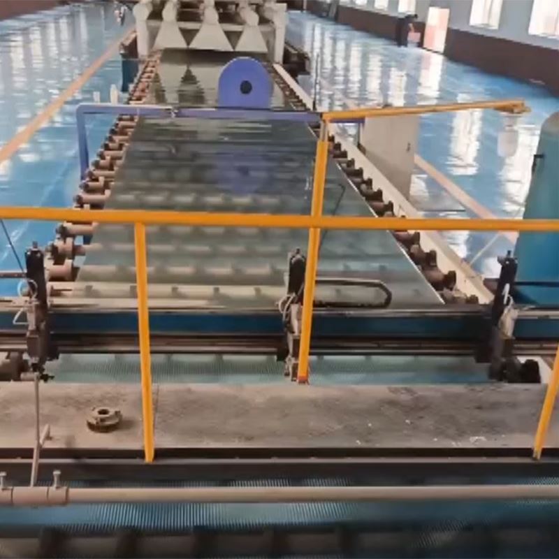 Vidro impresso transparente