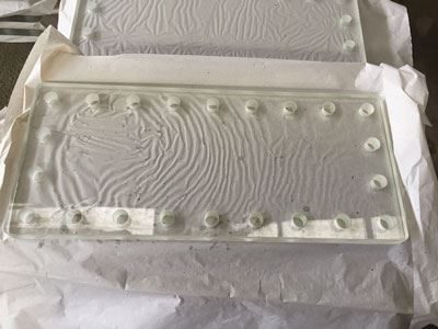 Vidro float refratário (borossilicato)