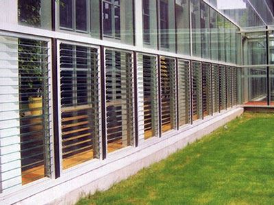 Vidro para veneziana