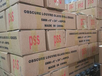 Vidro para veneziana