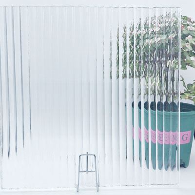 Vidro impresso extra claro