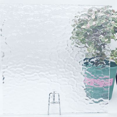 Vidro impresso extra claro