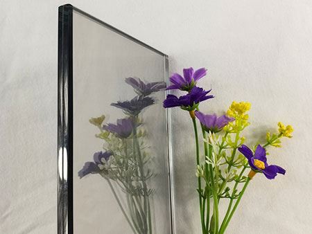 Vidro laminado colorido