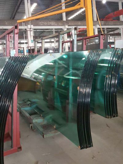 Vidro curvo temperado