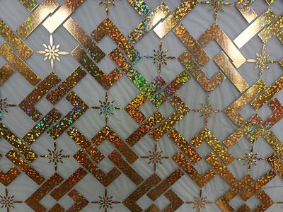 Vidro impresso decorativo