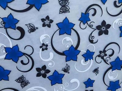 Vidro impresso decorativo